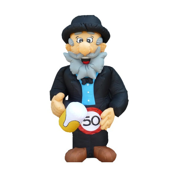 Abraham pop huren (3 meter)