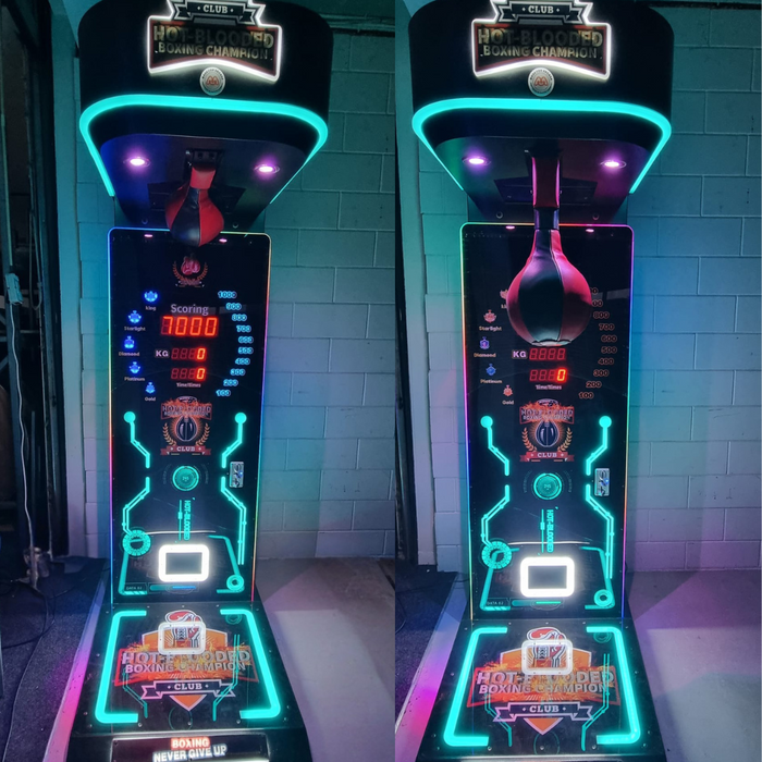 Boksbalmachine huren