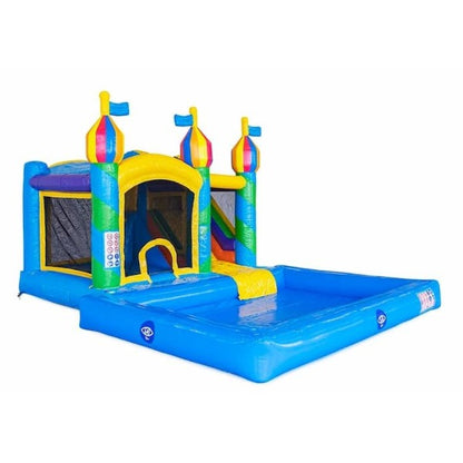 Springkussen Splash Party met Zwembadje