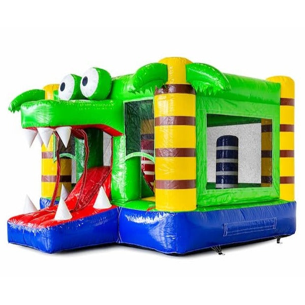 Springkussen Krokodil Minibounce