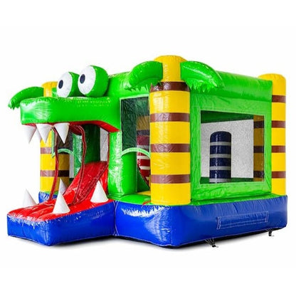 Springkussen Krokodil Minibounce